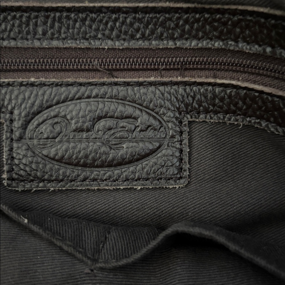 Onna Ehrlich Rich Chocolate Leather Tote | The Perfect Commuter Bag - Picture 9 of 14